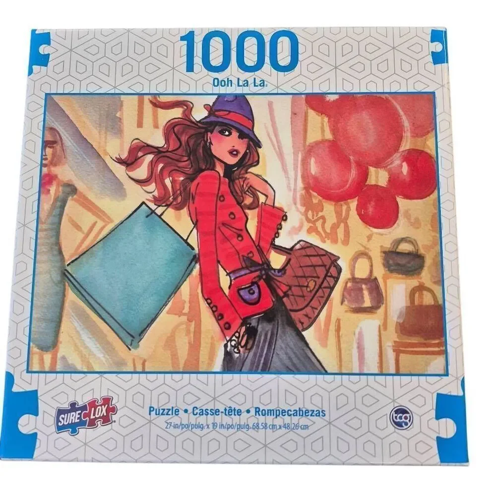 Sure-Lox Ooh La La Love Life 1000 pc Jigsaw Puzzle